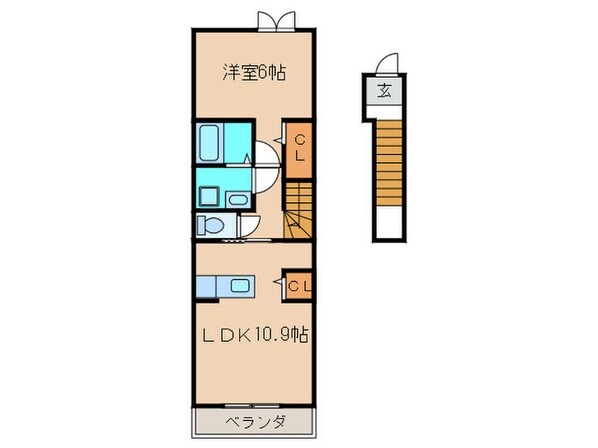 アヴェニューさくらの物件間取画像